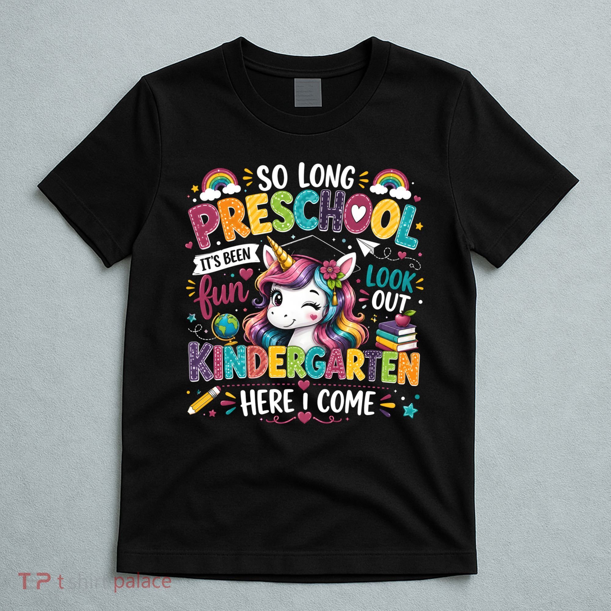 So Long Preschool Kindergarten Here I Come Graduation T-Shirt