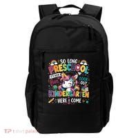 So Long Preschool Kindergarten Here I Come Graduation Backpack thumb 0