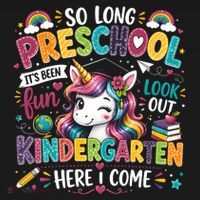 So Long Preschool Kindergarten Here I Come Graduation Women's Hoodie thumb 2