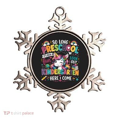 So Long Preschool Kindergarten Here I Come Graduation Ornament