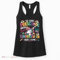 So Long Preschool Kindergarten Here I Come Graduation Women's Tank Top thumb 0