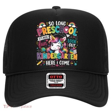 So Long Preschool Kindergarten Here I Come Graduation Hat