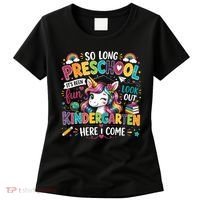 So Long Preschool Kindergarten Here I Come Graduation Women's T-Shirt thumb 0