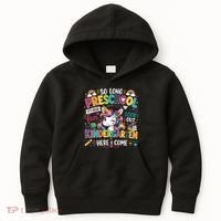 So Long Preschool Kindergarten Here I Come Graduation Kids Hoodie thumb 0