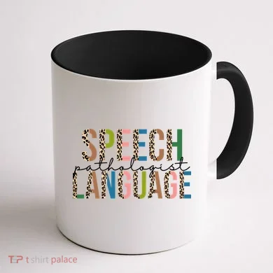 Speech Language Pathologist Coffee Mug back
