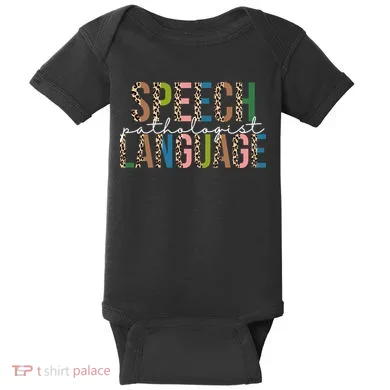 Speech Language Pathologist Baby Bodysuit