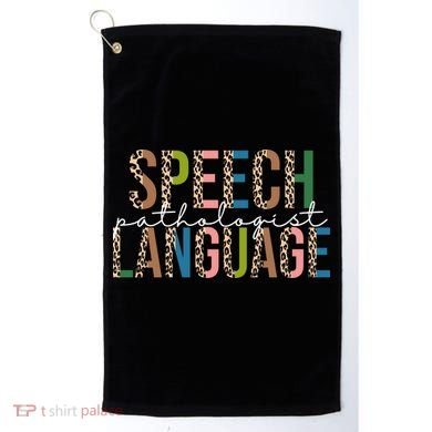 Speech Language Pathologist Golf Towel