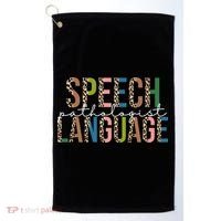 Speech Language Pathologist Golf Towel thumb 0