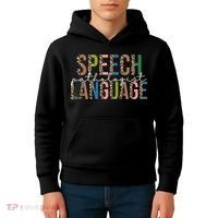 Speech Language Pathologist Kids Hoodie thumb 4