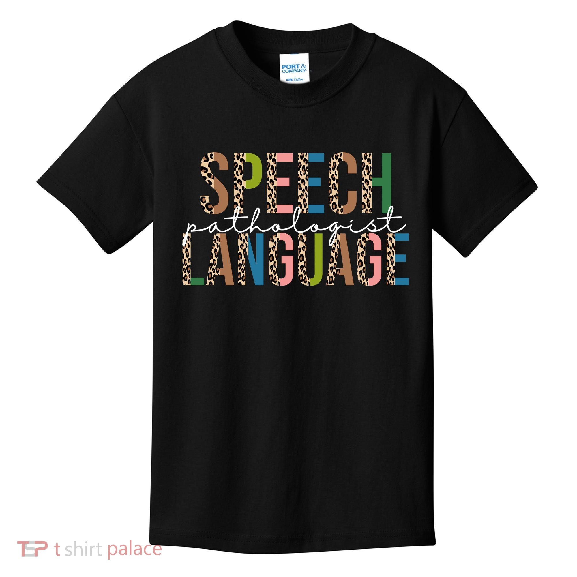 Speech Language Pathologist Kids T-Shirt