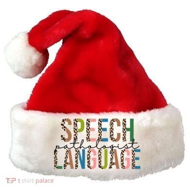 Speech Language Pathologist Santa Hat