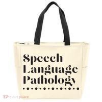 Speech Language Pathology SLP Speech Therapy Gift Tote Bag thumb 0