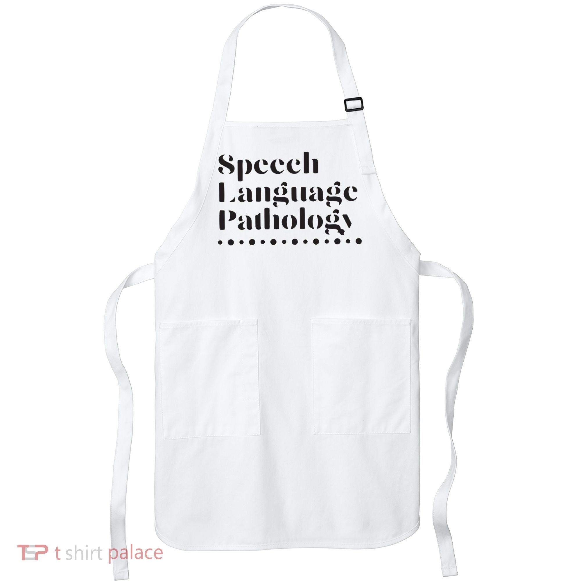 Speech Language Pathology SLP Speech Therapy Gift Apron