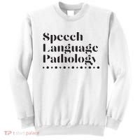 Speech Language Pathology SLP Speech Therapy Gift Sweatshirt thumb 0