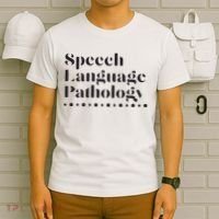 Speech Language Pathology SLP Speech Therapy Gift T-Shirt thumb 6