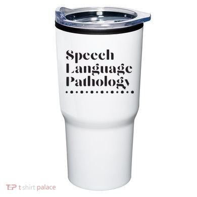 Speech Language Pathology SLP Speech Therapy Gift Tumbler