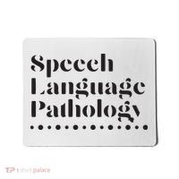 Speech Language Pathology SLP Speech Therapy Gift Mousepad thumb 0