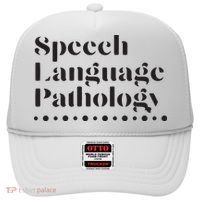 Speech Language Pathology SLP Speech Therapy Gift Hat thumb 0