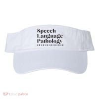 Speech Language Pathology SLP Speech Therapy Gift Visor thumb 0