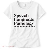 Speech Language Pathology SLP Speech Therapy Gift Women's T-Shirt thumb 0