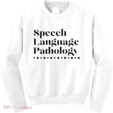 Speech Language Pathology SLP Speech Therapy Gift Kids Sweatshirt