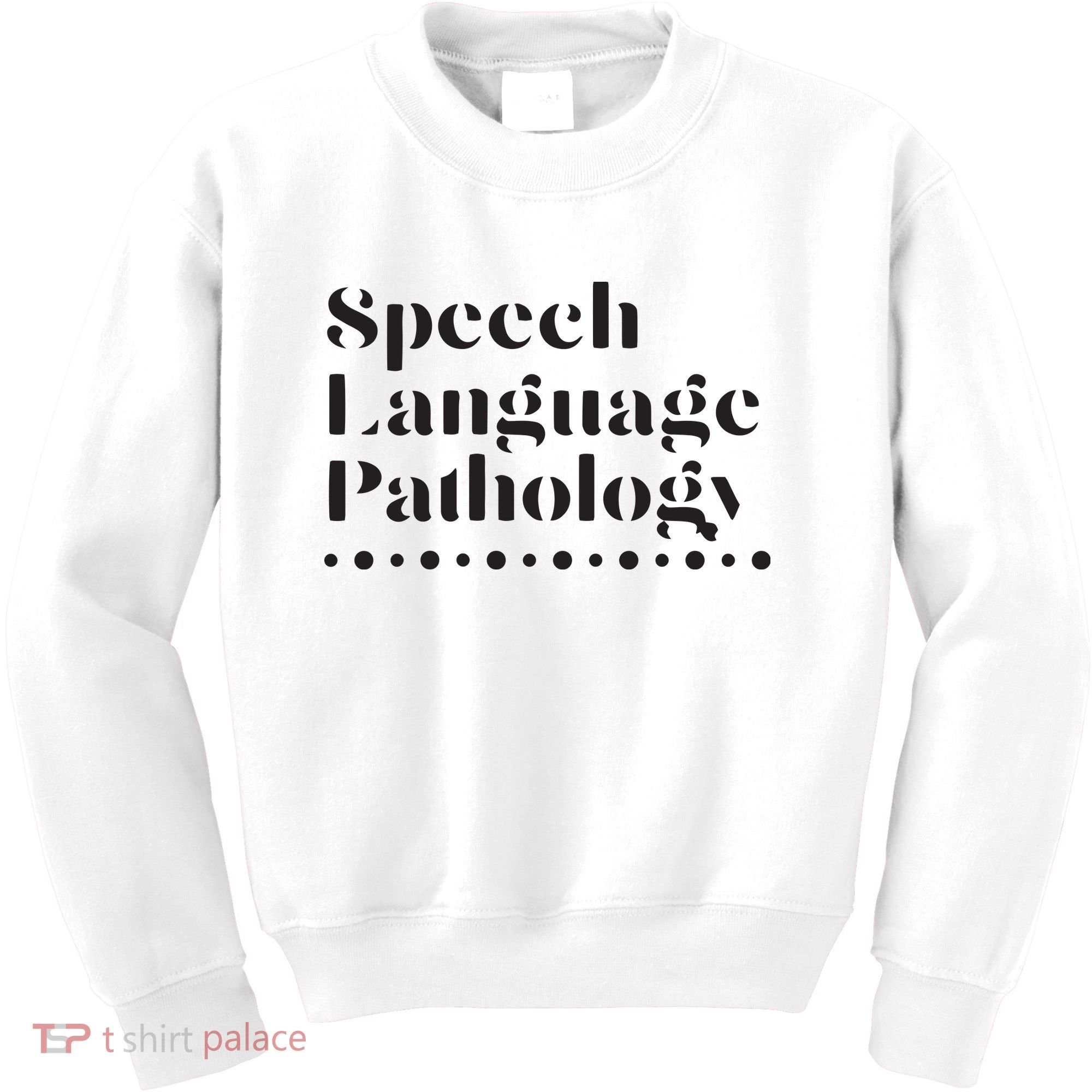 Speech Language Pathology SLP Speech Therapy Gift Kids Sweatshirt