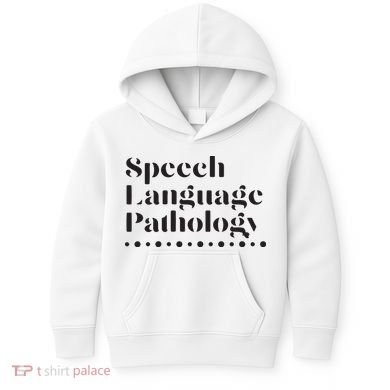 Speech Language Pathology SLP Speech Therapy Gift Kids Hoodie