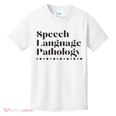 Speech Language Pathology SLP Speech Therapy Gift Kids T-Shirt