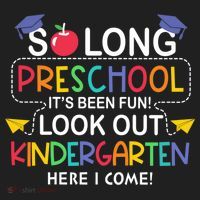 So Long Preschool Its Been Look Out Kindergarten Here I Come Back To School Golf Towel thumb 3