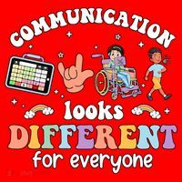 Speech Language Pathologist Communication Looks Different For Everyone Santa Hat thumb 1