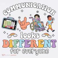 Speech Language Pathologist Communication Looks Different For Everyone Button thumb 1