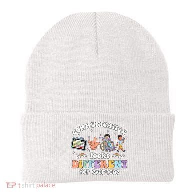 Speech Language Pathologist Communication Looks Different For Everyone Beanie