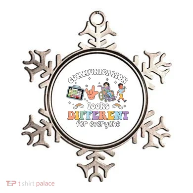 Speech Language Pathologist Communication Looks Different For Everyone Ornament