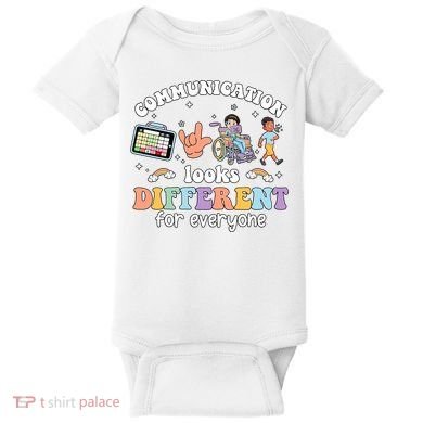 Speech Language Pathologist Communication Looks Different For Everyone Baby Bodysuit