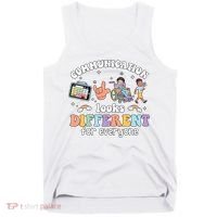 Speech Language Pathologist Communication Looks Different For Everyone Tank Top thumb 0