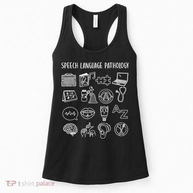 Speech Language Pathology Pathologist SLP Speech Therapist Women's Tank Top