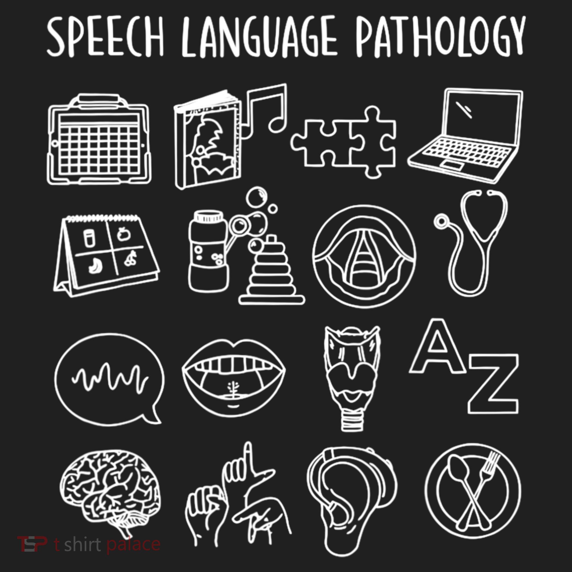 Speech Language Pathology Pathologist SLP Speech Therapist Hat