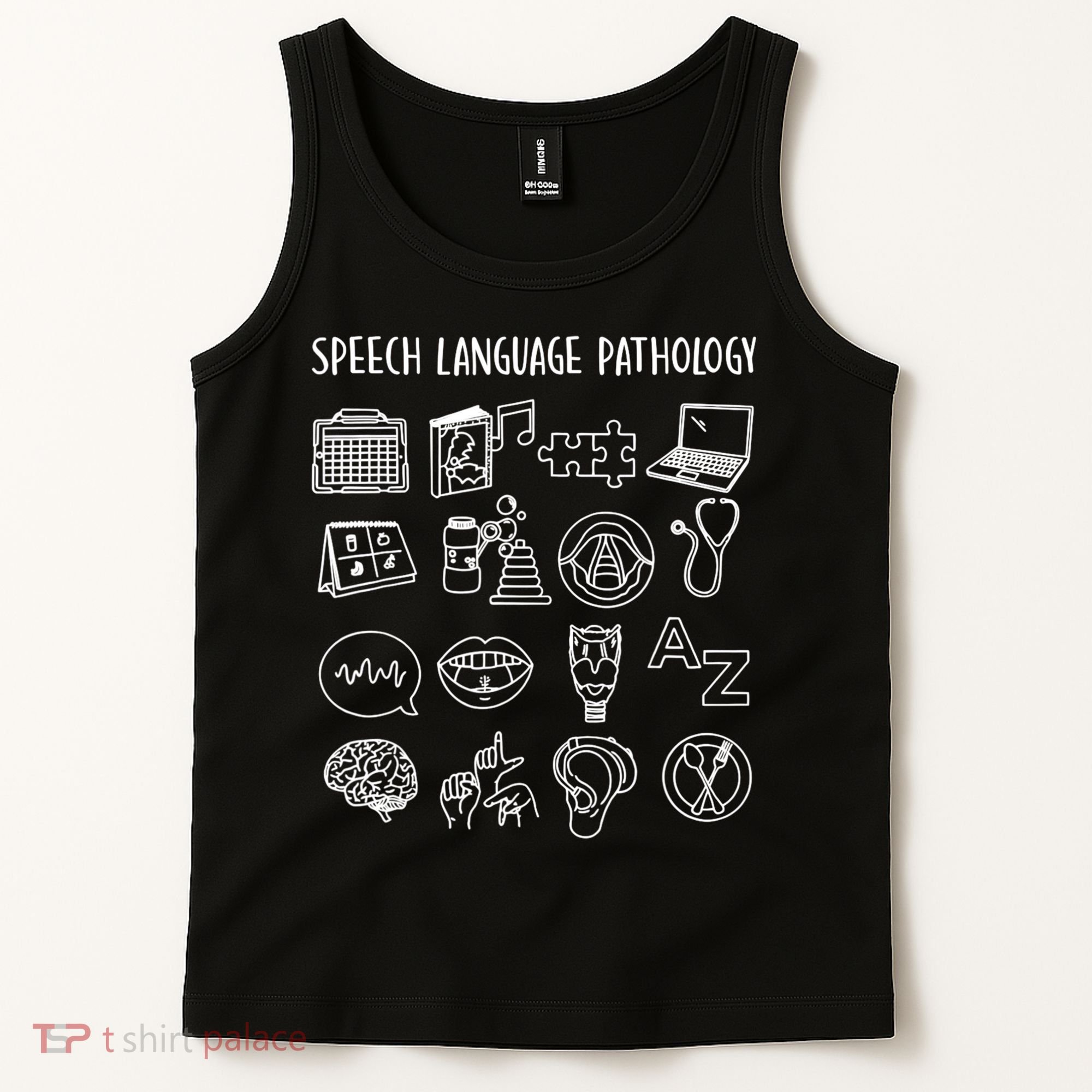 Speech Language Pathology Pathologist SLP Speech Therapist Tank Top