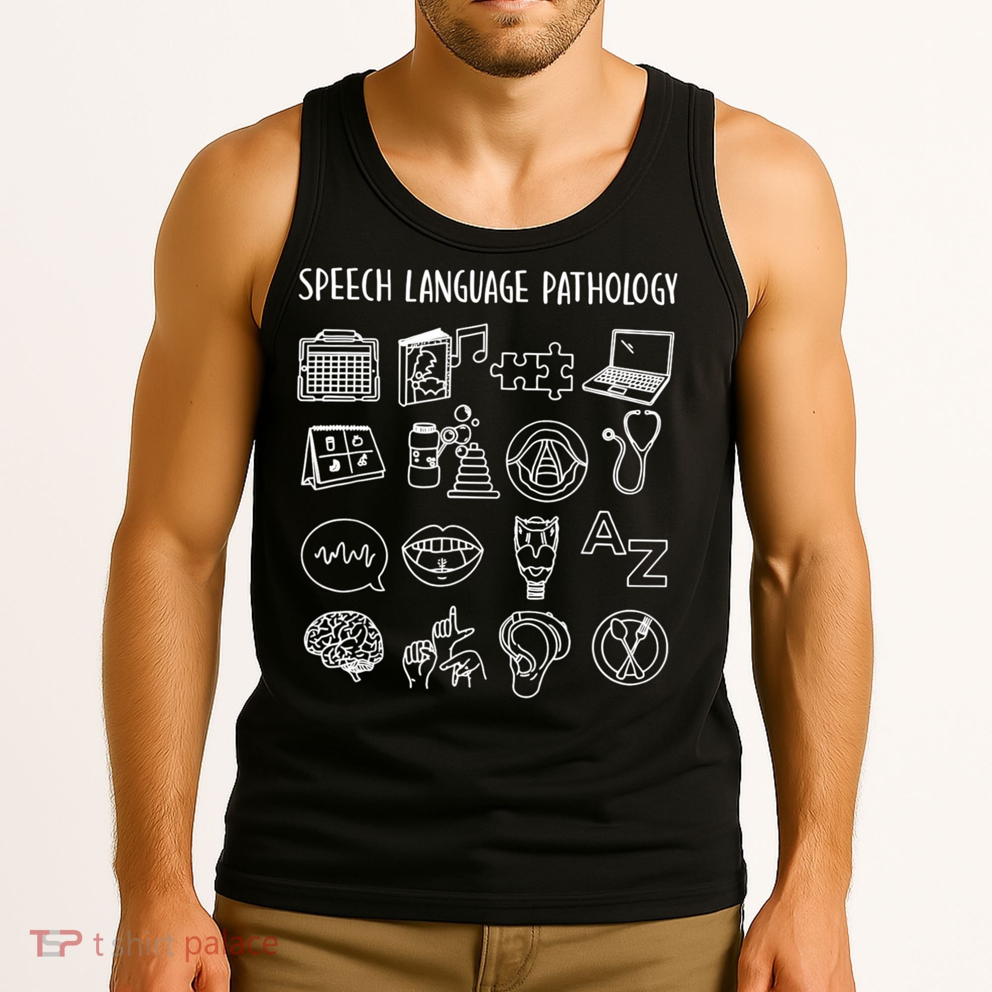 Speech Language Pathology Pathologist SLP Speech Therapist Tank Top