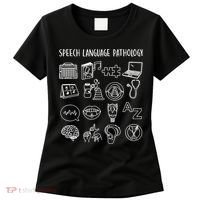 Speech Language Pathology Pathologist SLP Speech Therapist Women's T-Shirt thumb 0