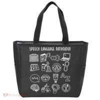Speech Language Pathology Pathologist SLP Speech Therapist Tote Bag thumb 0