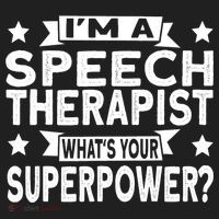 Speech Language Pathologist Superhero Speech Therapy Beanie thumb 2