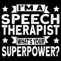 Speech Language Pathologist Superhero Speech Therapy Women's Long Sleeve Shirt thumb 2