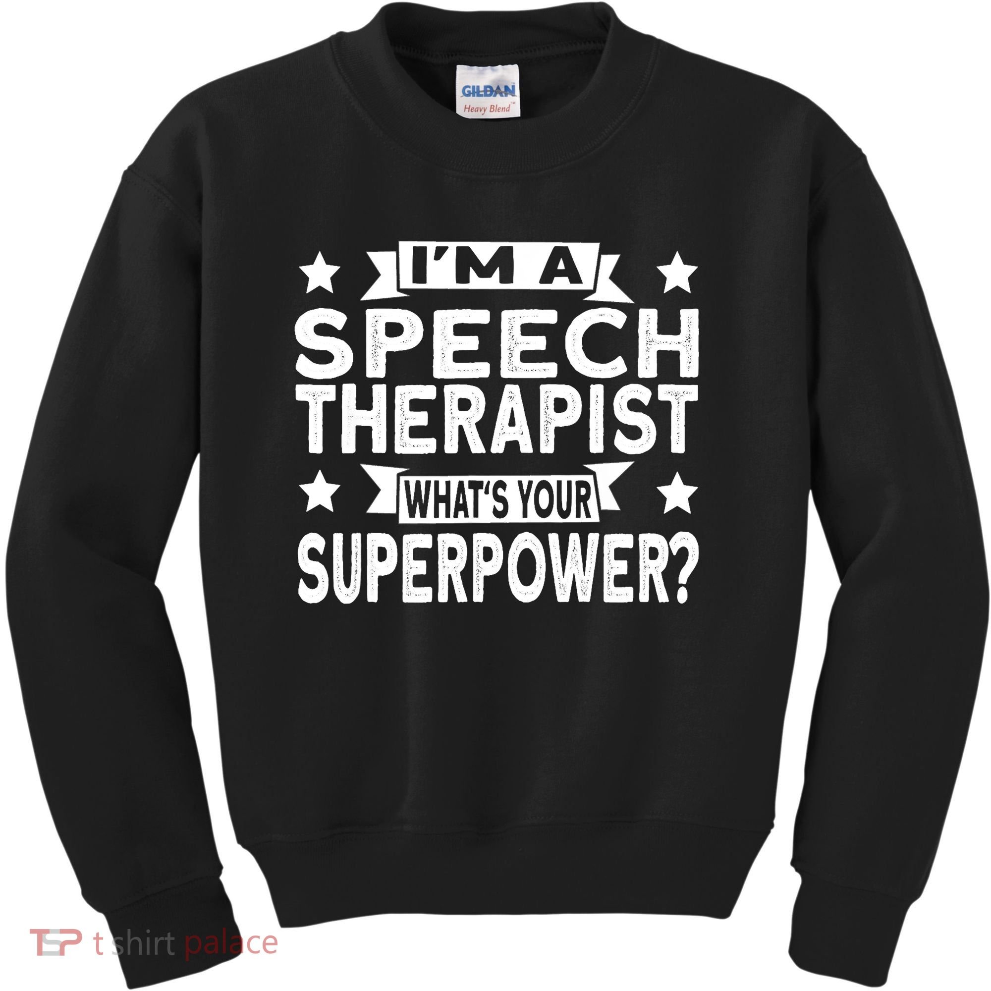 Speech Language Pathologist Superhero Speech Therapy Kids Sweatshirt