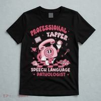 Speech Language Pathologist Retro Slp Professional Yapper T-Shirt thumb 5