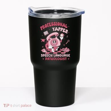 Speech Language Pathologist Retro Slp Professional Yapper Tumbler