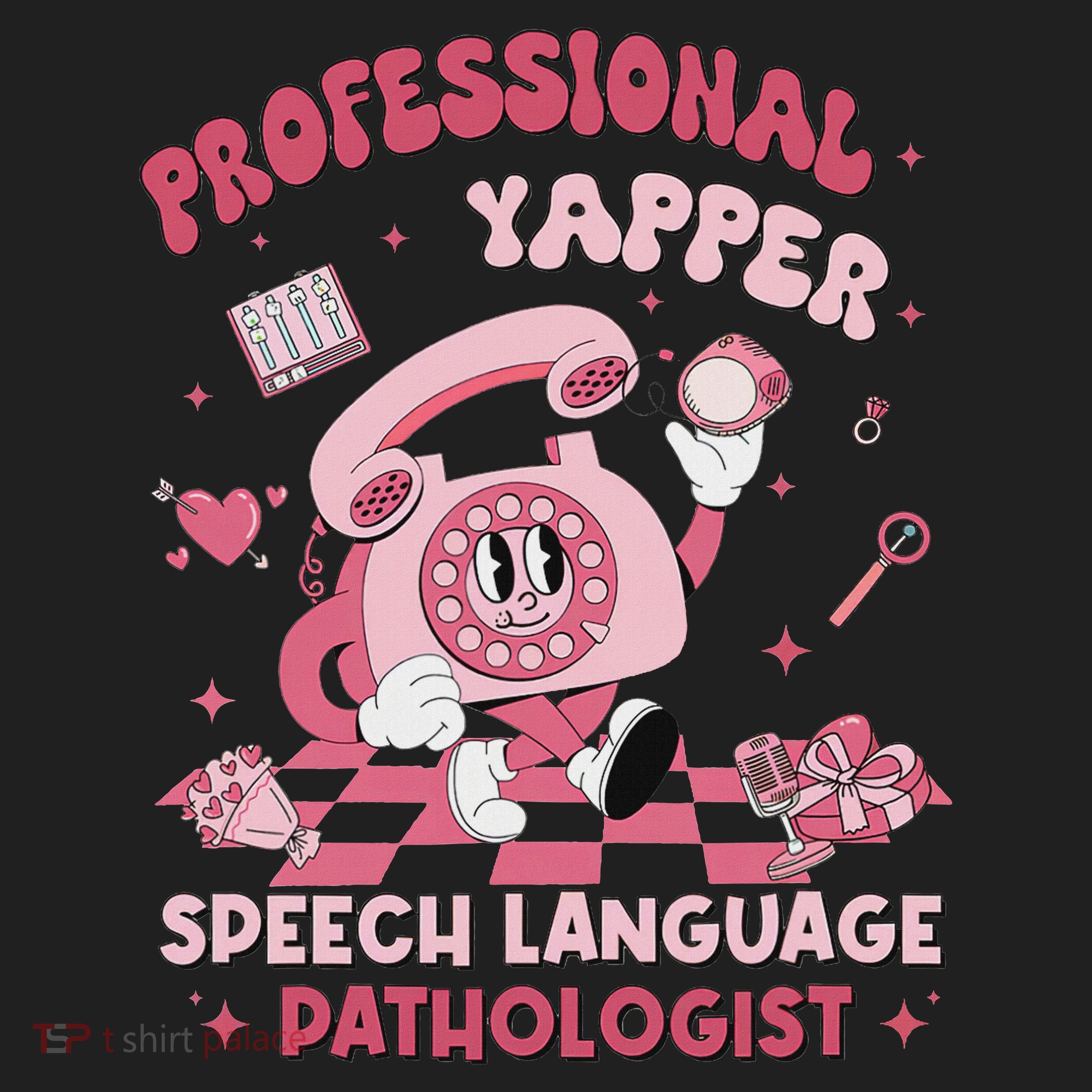 Speech Language Pathologist Retro Slp Professional Yapper Tumbler