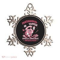 Speech Language Pathologist Retro Slp Professional Yapper Ornament thumb 0