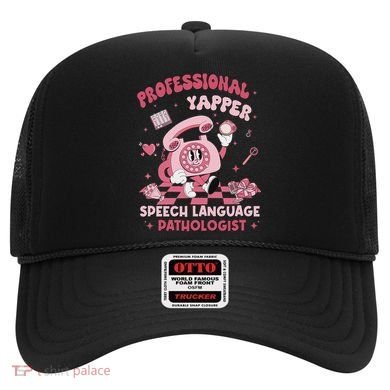 Speech Language Pathologist Retro Slp Professional Yapper Hat
