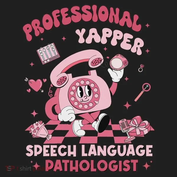 Speech Language Pathologist Retro Slp Professional Yapper Hat